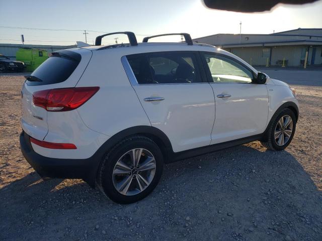 KNDPCCA61E7578648 - 2014 KIA SPORTAGE S WHITE photo 3