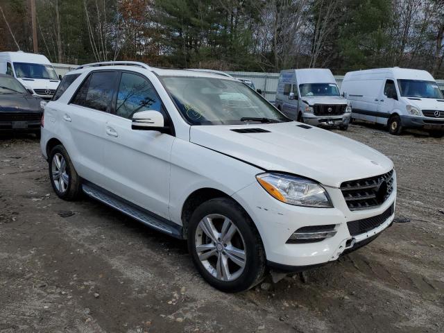 4JGDA5HB9EA320190 - 2014 MERCEDES-BENZ ML 350 4MA WHITE photo 4