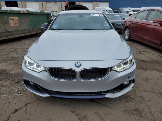 WBA3N5C56FK198483 - 2015 BMW 428 XI SILVER photo 5