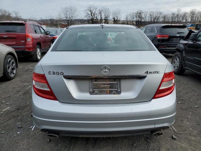 WDDGF8BB2AR094797 - 2010 MERCEDES-BENZ C 300 4MAT SILVER photo 6