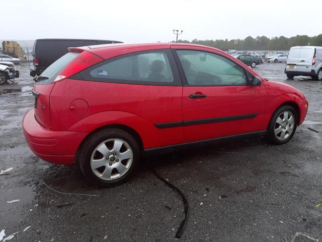 3FAHP31342R116464 - 2002 FORD FOCUS ZX3 RED photo 3