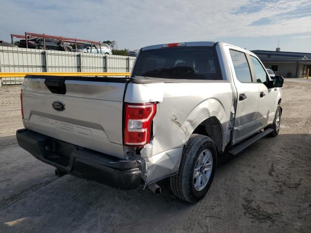 1FTEW1CB4JKD00542 - 2018 FORD F150 SUPER SILVER photo 3