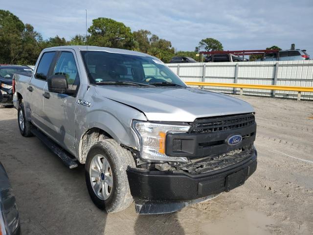 1FTEW1CB4JKD00542 - 2018 FORD F150 SUPER SILVER photo 4