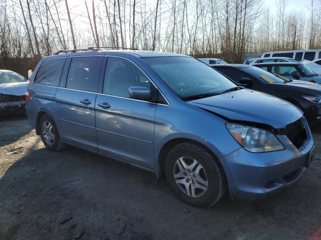 5FNRL38636B063676 - 2006 HONDA ODYSSEY EX BLUE photo 4