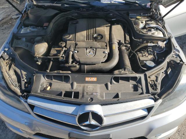 WDDGJ4HB5CF782974 - 2012 MERCEDES-BENZ C 250 SILVER photo 11