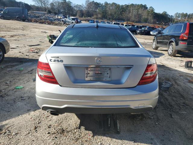 WDDGJ4HB5CF782974 - 2012 MERCEDES-BENZ C 250 SILVER photo 6