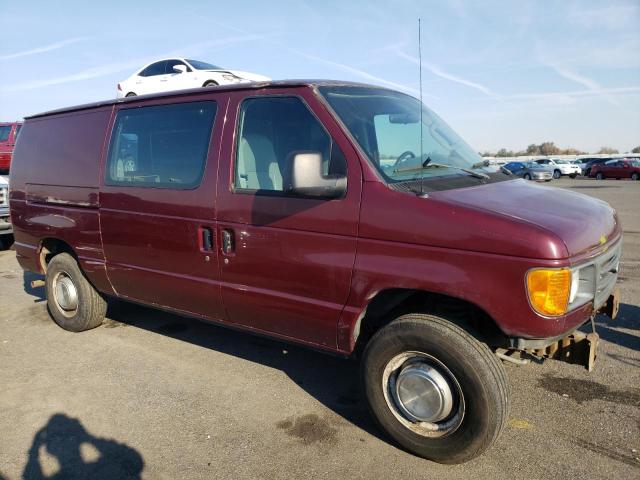 1FTNE24W56HB03555 - 2006 FORD ECONOLINE BURGUNDY photo 4