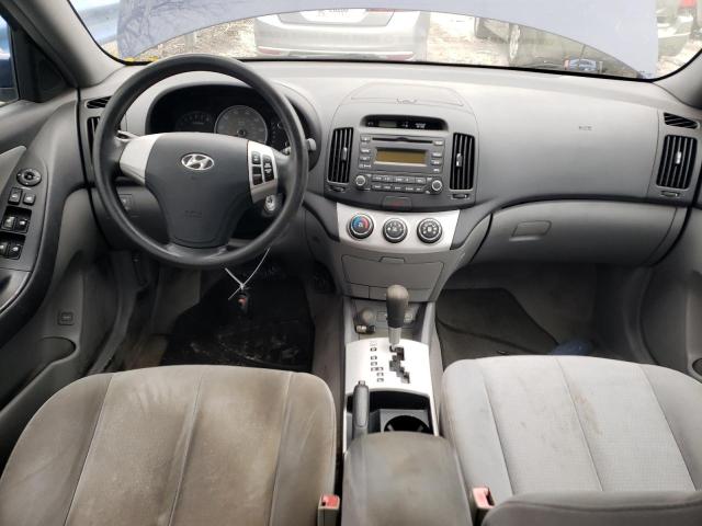 KMHDU46D37U147113 - 2007 HYUNDAI ELANTRA GL BLUE photo 8