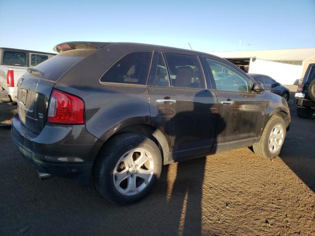 2FMDK4JC0BBA96883 - 2011 FORD EDGE SEL BROWN photo 3