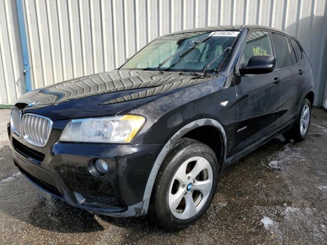 5UXWX5C59CL725799 - 2012 BMW X3 XDRIVE2 BLACK photo 1