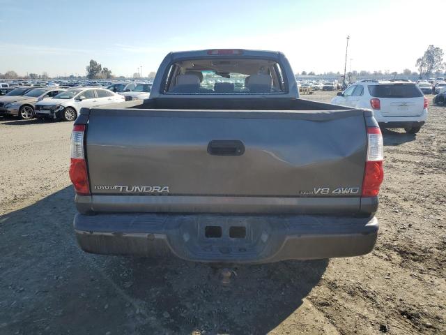 5TBDT48124S447390 - 2004 TOYOTA TUNDRA DOU GRAY photo 6