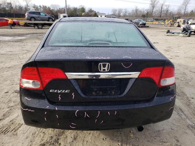 1HGFA16979L003333 - 2009 HONDA CIVIC EXL 黑色 照片 6