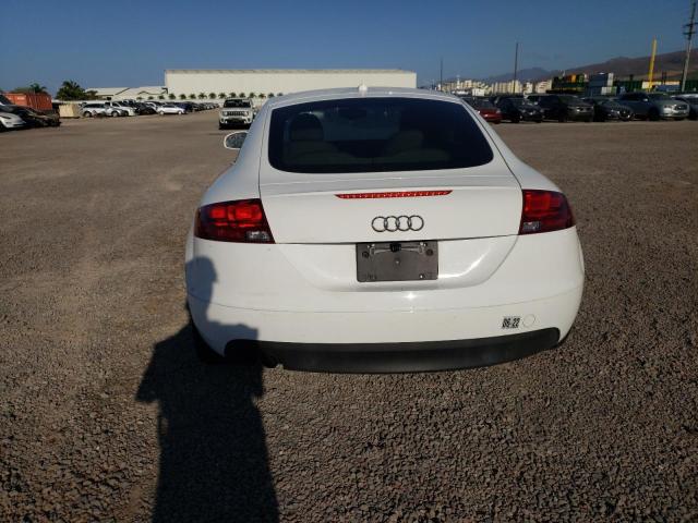 TRUAF38J081010332 - 2008 AUDI TT 2.0T WHITE photo 6