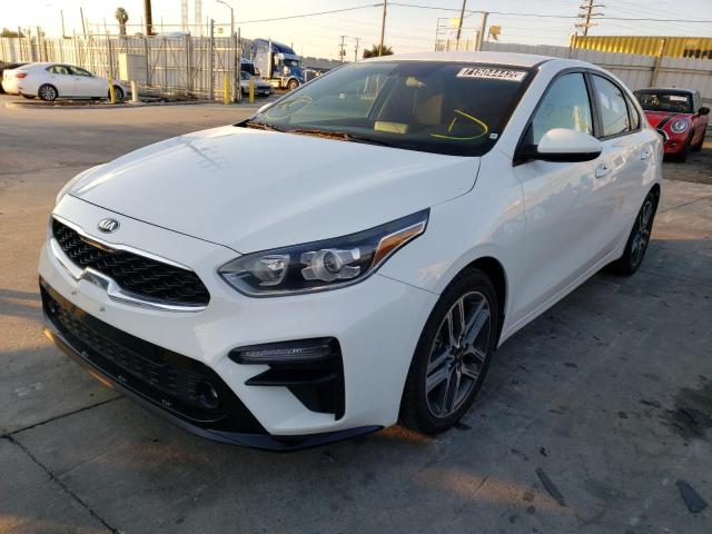 3KPF34ADXKE044222 - 2019 KIA FORTE GT L WHITE photo 1