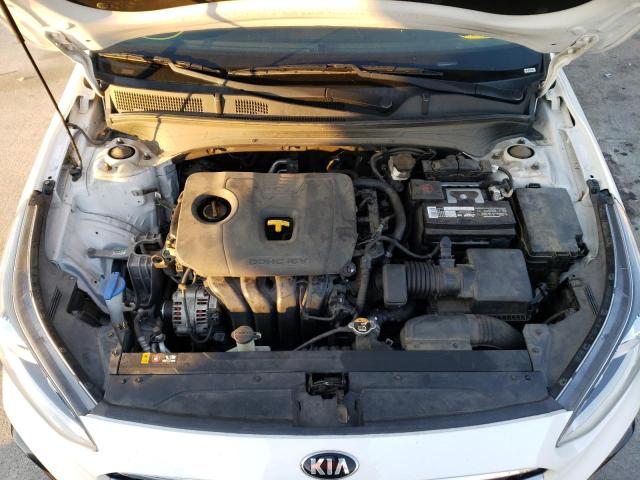 3KPF34ADXKE044222 - 2019 KIA FORTE GT L WHITE photo 11