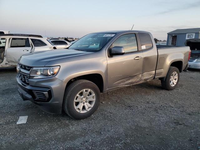 1GCHSCEA3M1253443 - 2021 CHEVROLET COLORADO L GRAY photo 1