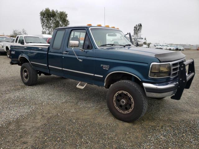 1FTHX26F5TEA67514 - 1996 FORD F250 BLUE photo 4