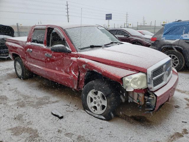 1D7HE48N06S652857 - 2006 DODGE DAKOTA QUA RED photo 4