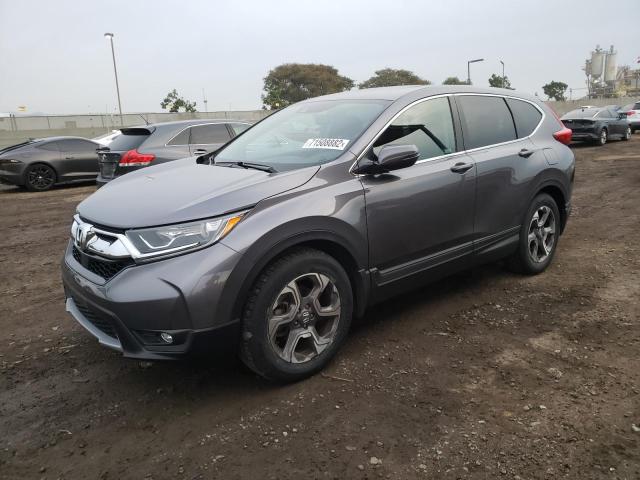 7FARW1H88JE044681 - 2018 HONDA CR-V EXL GRAY photo 1