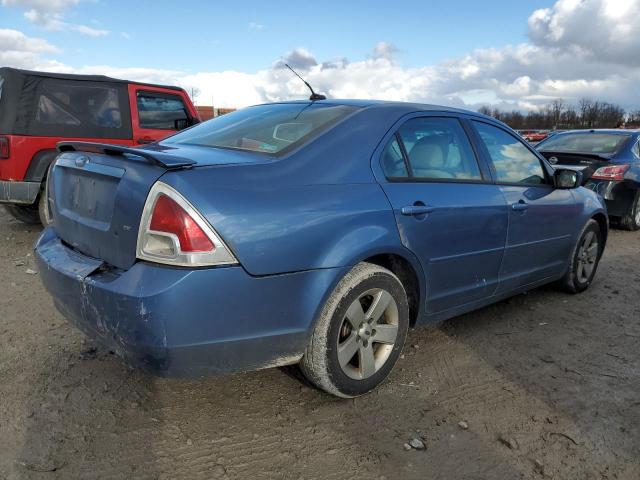 3FAHP07Z09R****** - 2009 FORD FUSION 4D BLUE photo 3