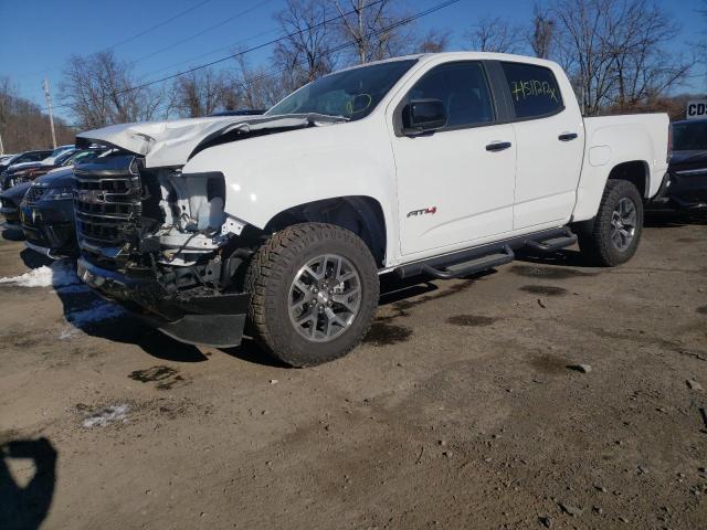 1GTG6FEN5N1220109 - 2022 GMC CANYON AT4 WHITE photo 1