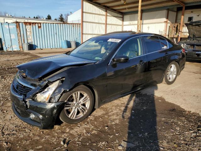 JN1CV6AR9DM****** - 2013 INFINITI G37 BLACK photo 1