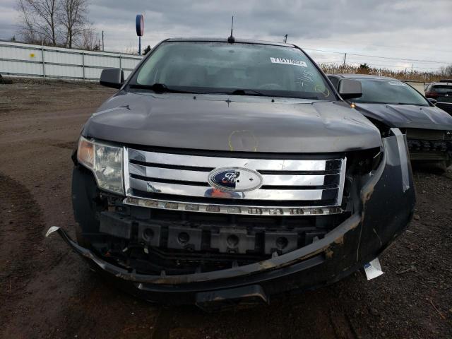 2FMDK49C09BA46855 - 2009 FORD EDGE LIMIT GRAY photo 5