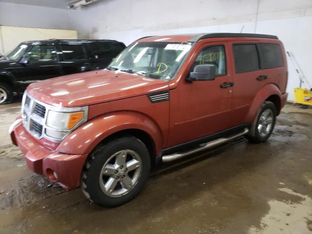 1D8GU58K78W233566 - 2008 DODGE NITRO SLT ORANGE photo 1