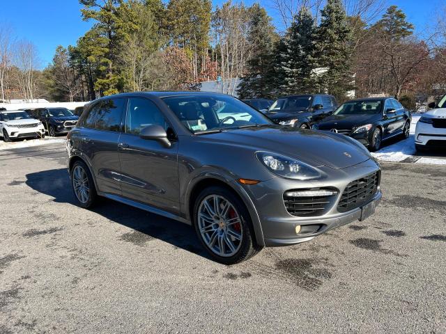 WP1AD2A23ELA74070 - 2014 PORSCHE CAYENNE GT GRAY photo 2