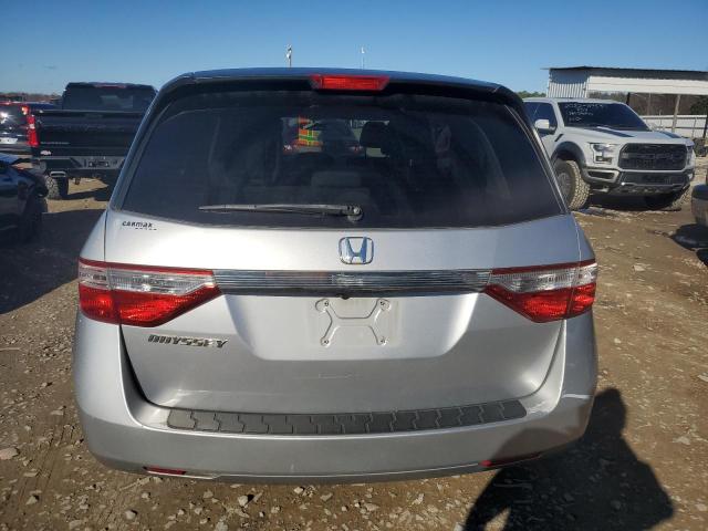 5FNRL5H24DB091900 - 2013 HONDA ODYSSEY LX SILVER photo 6