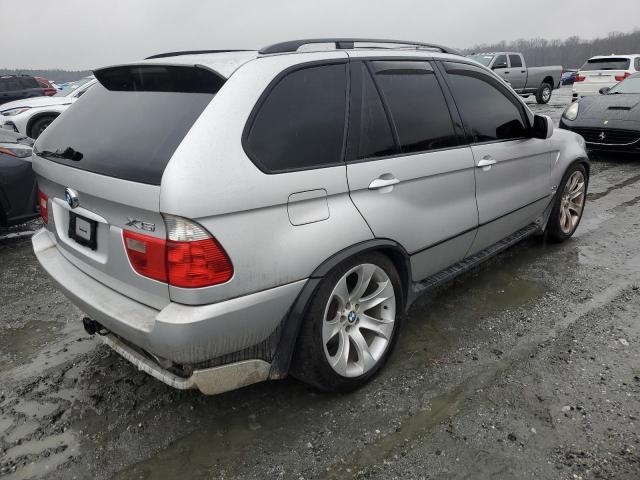 5UXFA93514LE81238 - 2004 BMW X5 4.8IS SILVER photo 3