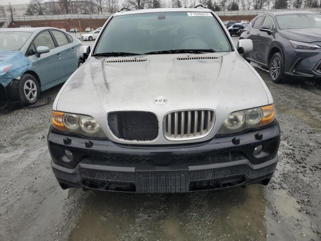 5UXFA93514LE81238 - 2004 BMW X5 4.8IS SILVER photo 5