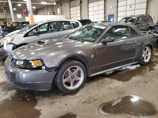 1FAFP45X64F240374 - 2004 FORD MUSTANG GT GRAY photo 1