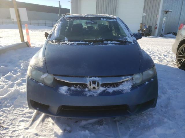 2HGFA15629H005902 - 2009 HONDA CIVIC LX-S BLUE photo 5