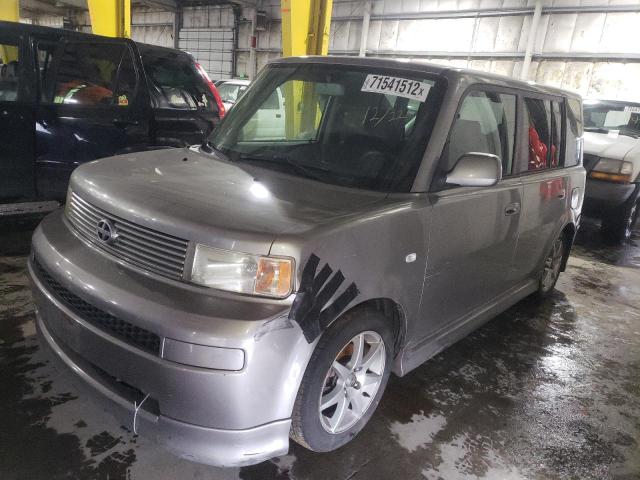 JTLKT334X54010779 - 2005 TOYOTA SCION XB Grau Foto 1
