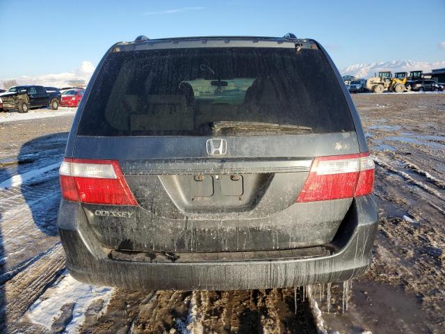 5FNRL38446B446279 - 2006 HONDA ODYSSEY EX BLUE photo 6