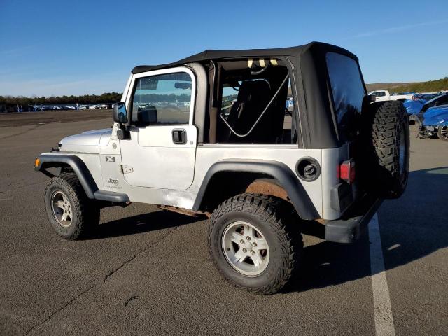 1J4FA39S24P758572 - 2004 JEEP WRANGLER X SILVER photo 2