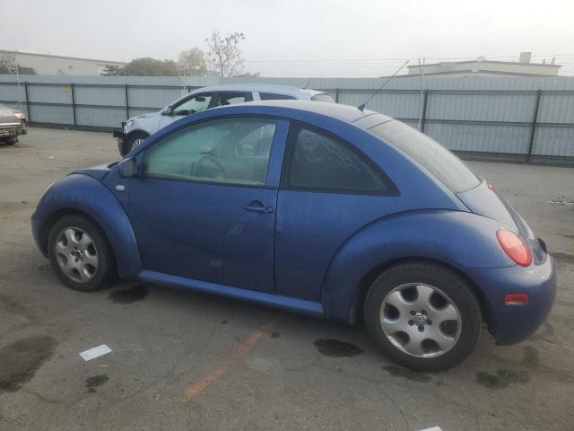 3VWCD21C12M432485 - 2002 VOLKSWAGEN NEW BEETLE BLUE photo 2