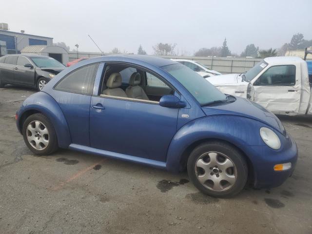 3VWCD21C12M432485 - 2002 VOLKSWAGEN NEW BEETLE BLUE photo 4