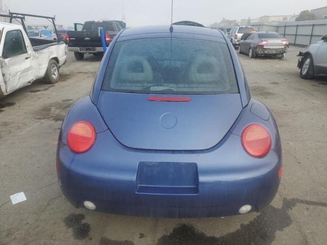 3VWCD21C12M432485 - 2002 VOLKSWAGEN NEW BEETLE BLUE photo 6