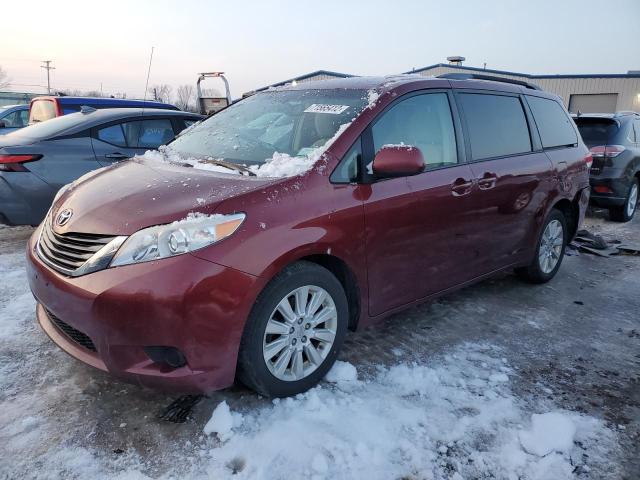 5TDJK3DC9DS060642 - 2013 TOYOTA SIENNA LE MAROON photo 1