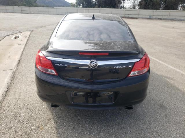 2G4GU5GV0D9217282 - 2013 BUICK REGAL PREM BLACK photo 6