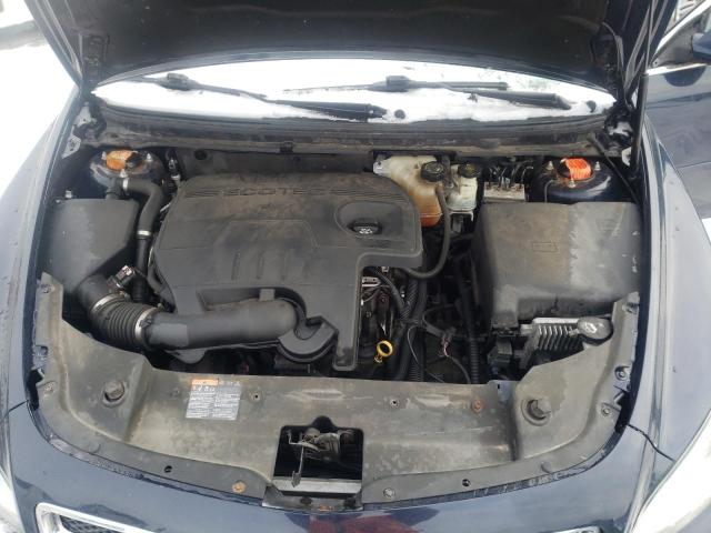 1G1ZC5E09CF249377 - 2012 CHEVROLET MALIBU 1LT BLUE photo 11