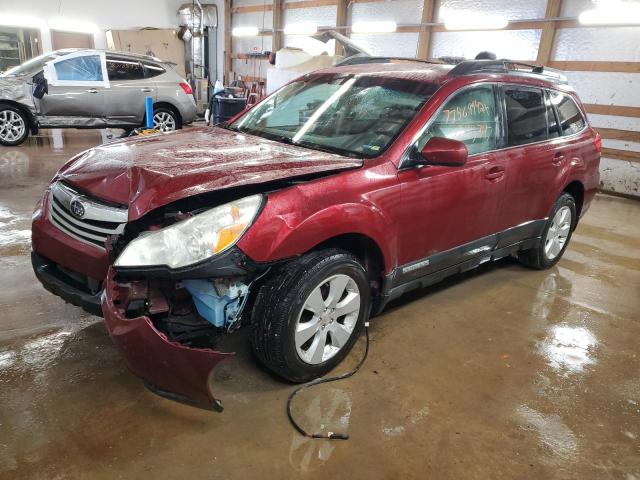 4S4BRBCC1B3316634 - 2011 SUBARU OUTBACK 2. BURGUNDY photo 1