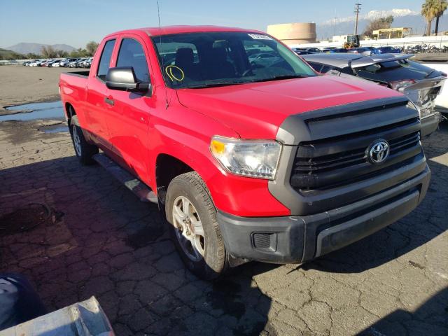 5TFRM5F16GX095271 - 2016 TOYOTA TUNDRA DOU RED photo 4