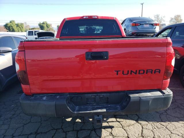 5TFRM5F16GX095271 - 2016 TOYOTA TUNDRA DOU RED photo 6