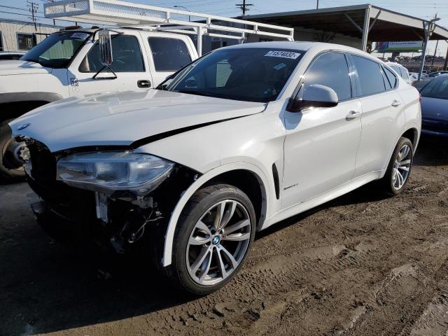 5UXKU2C56G0N81206 - 2016 BMW X6 XDRIVE3 WHITE photo 1