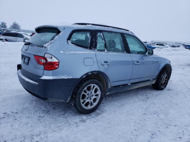 WBXPA73455WC49150 - 2005 BMW X3 2.5I BLUE photo 3