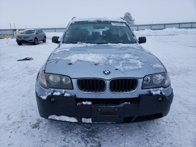 WBXPA73455WC49150 - 2005 BMW X3 2.5I BLUE photo 5