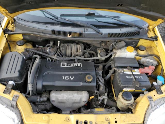KL1TD666X8B152004 - 2008 CHEVROLET AVEO BASE YELLOW photo 11